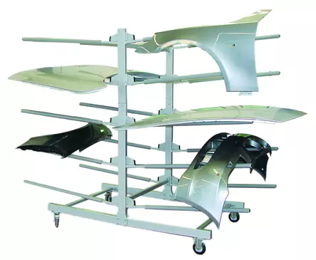 Liikuteltava osateline - Jumbo-01 - Varaosatelineet automaalaamoon - 50 - 1