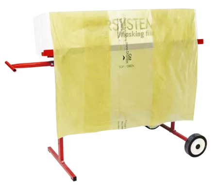 Peittokalvo keltainen 17µ - kostealle pinnalle - Suojakalvot ajoneuvomaalaukseen - 29550 - 1