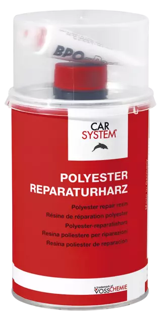 Polyesteri korjaushartsi 1 kg + kovettaja - Pienet lasikuitumatot ja hartsit - 340 - 1