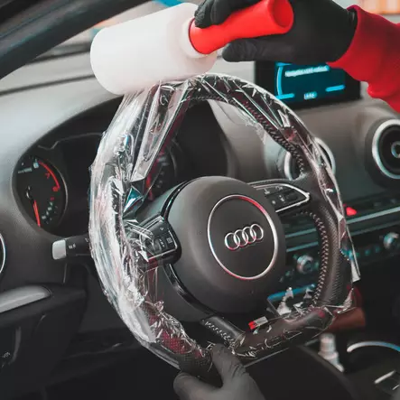 Rattisuoja rullalla 6 rll + jakelija - Ohjaamon puhdistus ja suojaustuoteet - 580 - 2