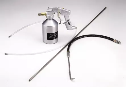 SATA HRS koteloaineruisku 1,0 litran kupilla (max. 10 bar) - Massapistoolit ajoneuvojen suojaukseen - 3180 - 1