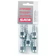SATA quick coupling nipple G 1/4" (female thread) (packing unit 5 pieces) - Pikaliittimet paineilmaletkuihin - 3130 - 2