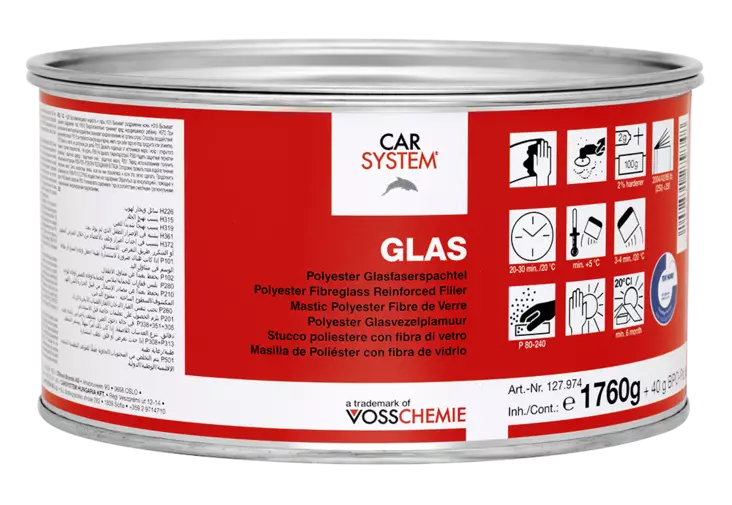 Glas Lasikuitu täyttökitti - Lasikuitukitit ajoneuvoille - 29240 - 1