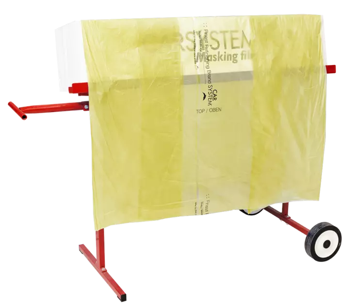 Peittokalvo keltainen 17µ - kostealle pinnalle - Suojakalvot ajoneuvomaalaukseen - 29550 - 1