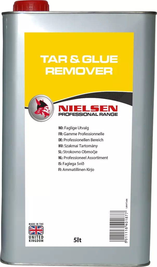 Tar and Glue Remover 5 Lt - Pien-, öljyn-, liiman- ja rasvanpoistoaine - Pien-, pihkan- ja liimanpoistoaineet - 10370 - 1