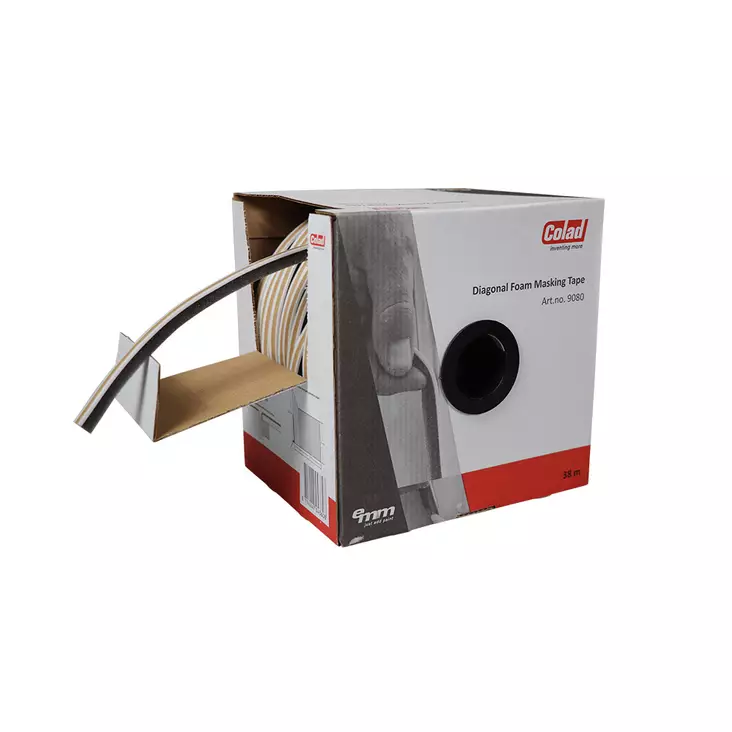 Diagonal Vaahtomuoviteippi 38 m - Vaahtomuoviteipit ajoneuvomaalaukseen - 27801 - 1