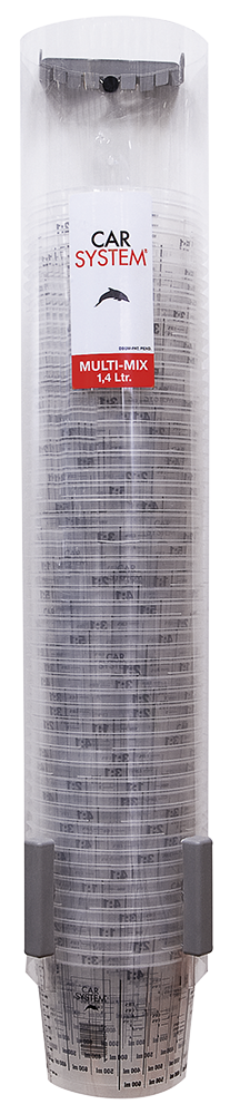 Multi-Mix sekoituskuppien teline - Sekoitus- ja ruiskutuskuppien säilytys - 29221 - 1