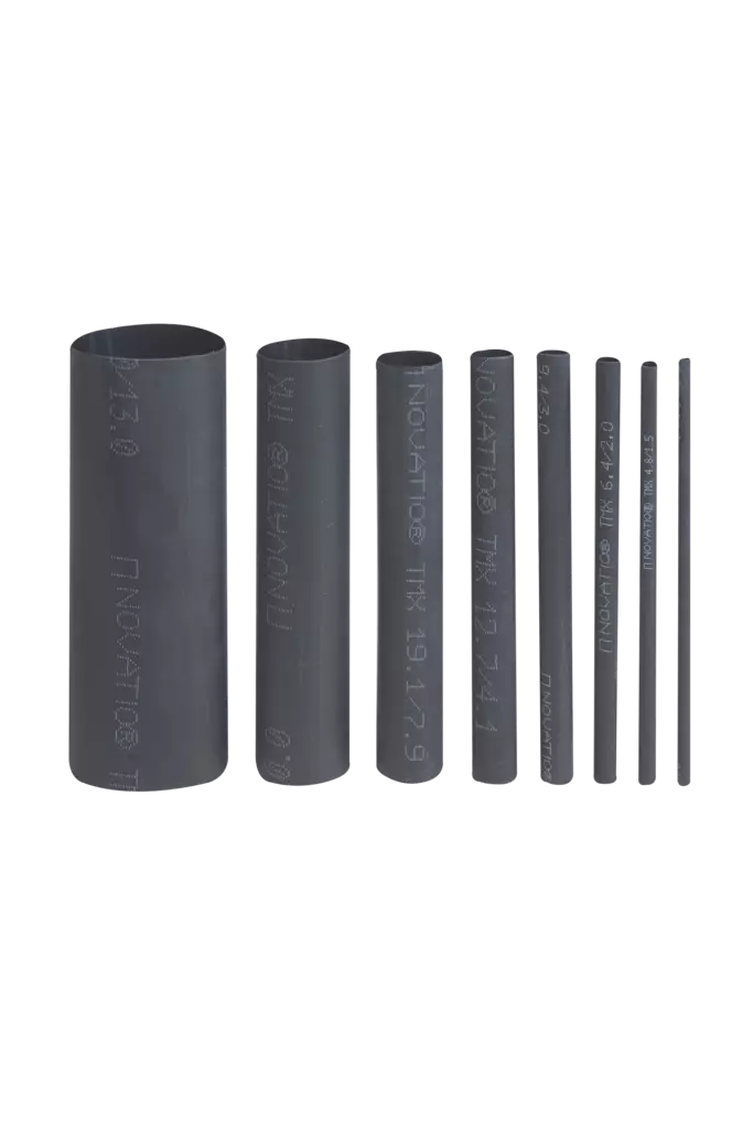 Musta kaksiseinäinen kutistesukka - Thermoflux - Sähköliittimet ja kutistesukat autoille - 29941 - 1