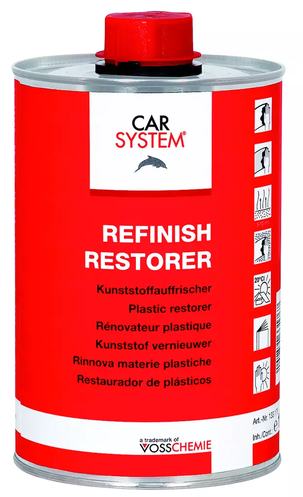Virkistävä hoitoaine muoveille 250 ml - Refinish Restorer - Muoviosien virkistäjät ajoneuvoille - 17821 - 1