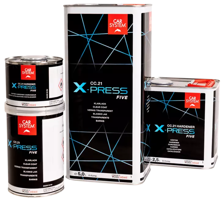 CC.21 X-press FIVE Kirkaslakka - Ajoneuvojen lakat ja kovettajat - 29562 - 1