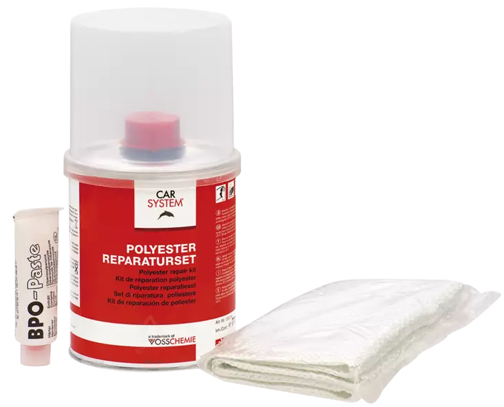 Polyesterikorjaussarja 800g - Pienet lasikuitumatot ja hartsit - 342 - 1