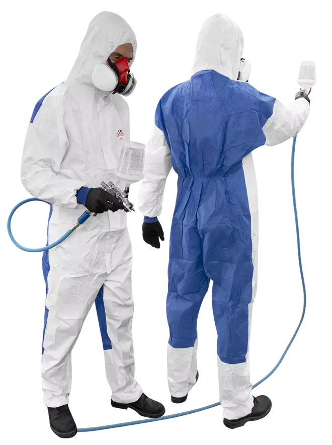 Maalarin kertakäyttöhaalari S - 3XL - Automaalarin haalarit ja takit - 34602 - 1