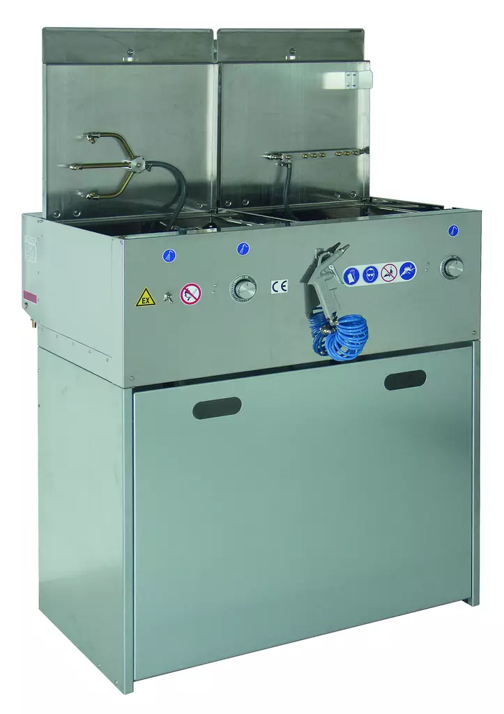 Duplex-800 Yläkannuruiskujen & painesyöttökahvojen yhdistelmäpesuri - Painesyöttökahvojen pesurit maalaamoon - 19883 - 1