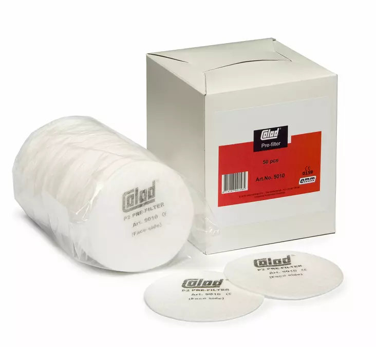 Esisuodatin P2 50 kpl Colad suojaimiin - Hengityssuojaimet ja tarvikkeet automaal - 12563 - 1