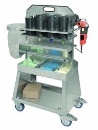 Polishing butler Jimmy-03 - Tarvike- ja varaosavaunut automaalaamoon - 10423 - 1