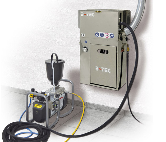 R-800 Painesyöttökahvan ulkoiseen puhdistukseen - Painesyöttökahvojen pesurit maalaamoon - 13353 - 1