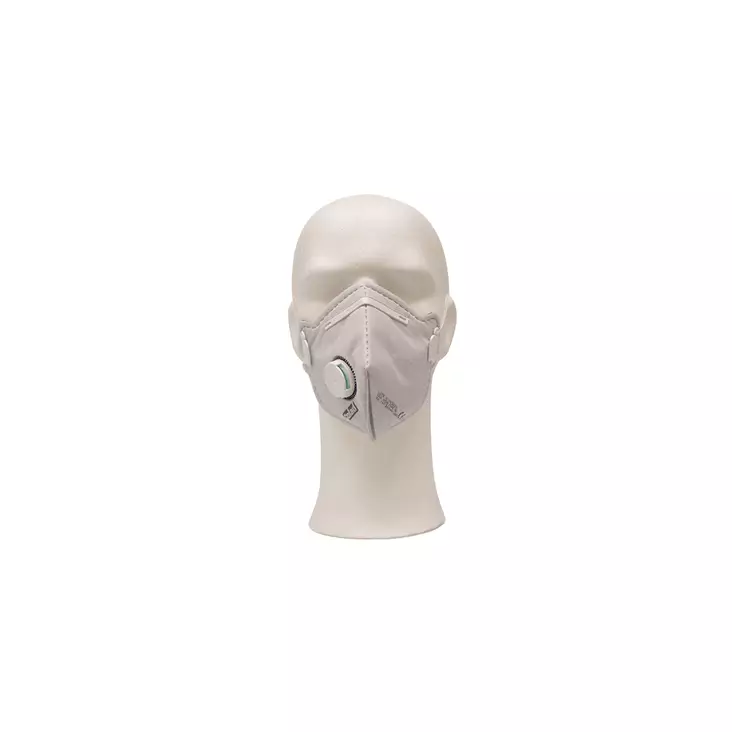 Suojain hienolle pölylle FFP2 venttiilillä ja aktiivihiilellä 12 kpl - Hengityssuojaimet ja tarvikkeet automaal - 28303 - 1