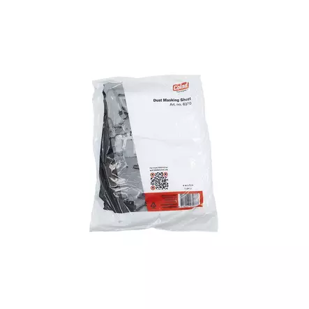 Pölysuoja 4 m x 5 m yksittäispakkaus - Suojakalvot ajoneuvomaalaukseen - 31674 - 2