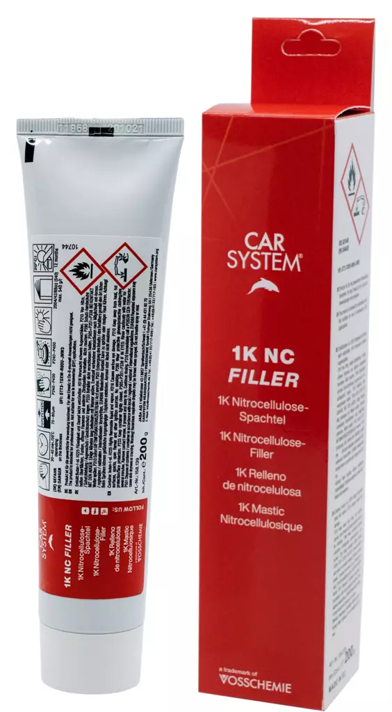 1K NC-täyteaine G 200 - 1K kitti viimestelykitti ajoneuvoille - 29024 - 1