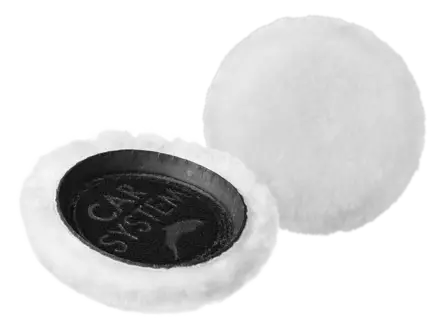 Lampaanvillalaikka reunalla 130x25 mm valkoinen s - Kiillotusienet ja -villat ajoneuvoille - 27745 - 1