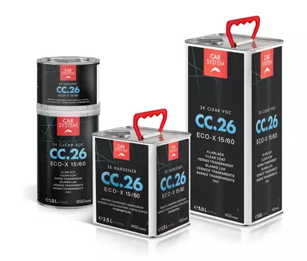 CS 2K CLEAR VOC CC.26 EcoX 15/60 AK - Ajoneuvojen lakat ja kovettajat - 36675 - 1