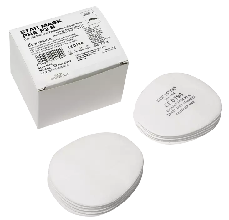 Esisuodatin 10 kpl Star Mask Pre P2S R - Hengityssuojaimet ja tarvikkeet automaal - 535 - 1