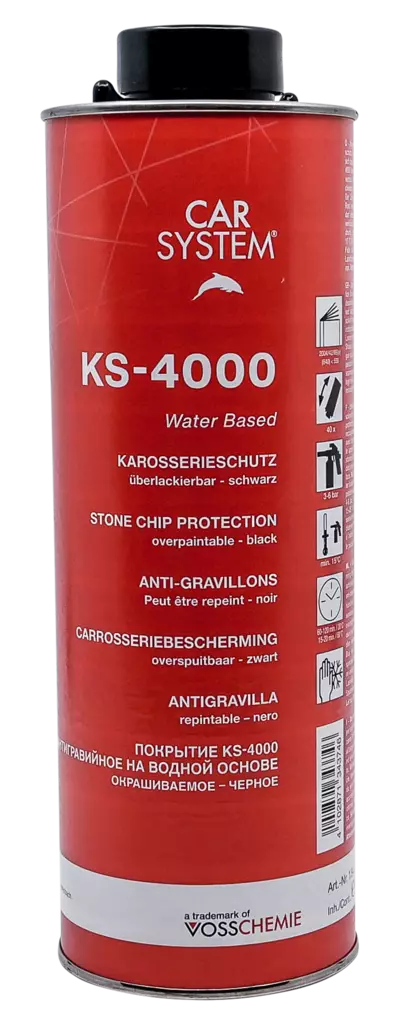 KS-4000 Kiveniskumassa,musta, vesipohjainen - Helmamassat ajoneuvoihin - 30735 - 1