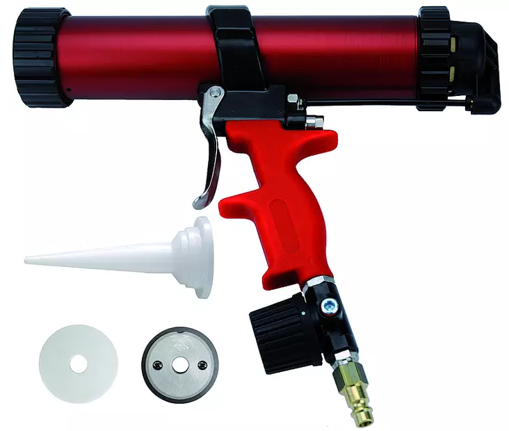 Massapuristin paineilmalla patrunoille ja kalvopakkauksille - Uniflex Air Gun - Massapistoolit ajoneuvojen suojaukseen - 21915 - 1