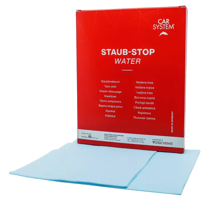 Tahmaliina Staub-Stop vesi 10 kpl sininen - Tahmaliinat ajoneuvomaalaukseen - 7035 - 1