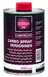 Ohenne Carbo Spray ruiskutettavalle kitille 1,0 l - Hiilikuitukitti - 12166 - 1