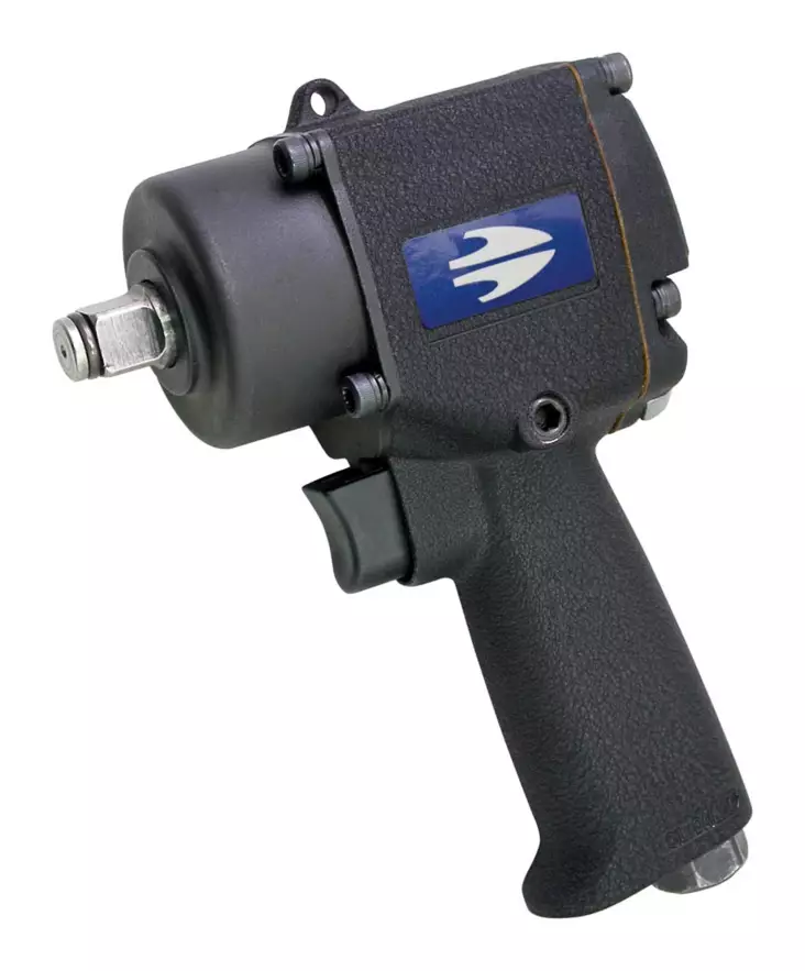 A-2038 3/8" Mini-mutterikone , komposiittikotelo, kaksoisvasara - Mutterivääntimet ajoneuvoille - 13726 - 1