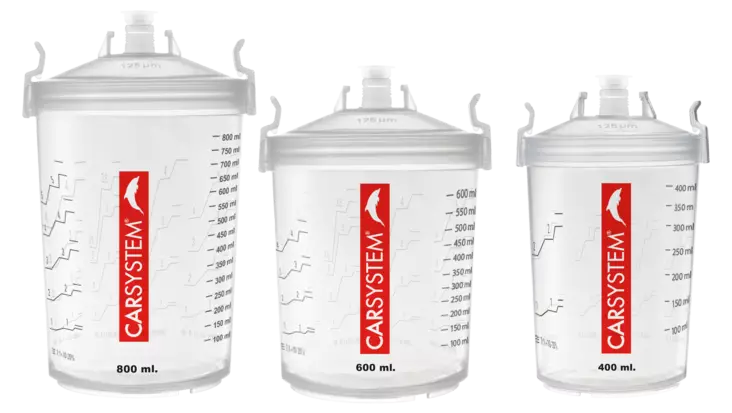 Kupit ja sihtikannet - CPS Paint System - Ruiskutuskupit ja kannet maalarille - 29276 - 1