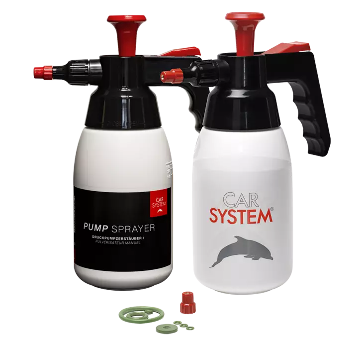 Pumppukannu valkoinen 1l - Pumppukannut & liuotinkannut - 27776 - 1