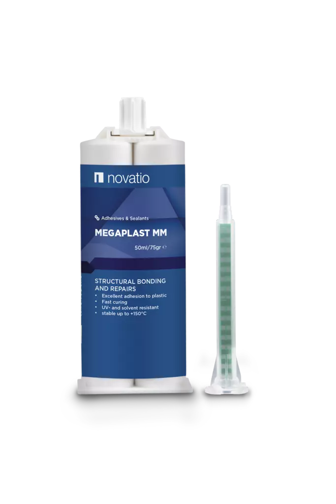 Rakenteellinen 2K liima 2x25 ml - Megaplast MM - Muoviliimat ja -primerit ajoneuvoille - 16156 - 1