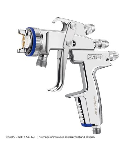 SATAjet 3000 K RP suutin 1.1 materiaaliliitäntä 3/8" (ulkokierre) - Painesyöttökahvat ajoneuvomaalarille - 4306 - 1