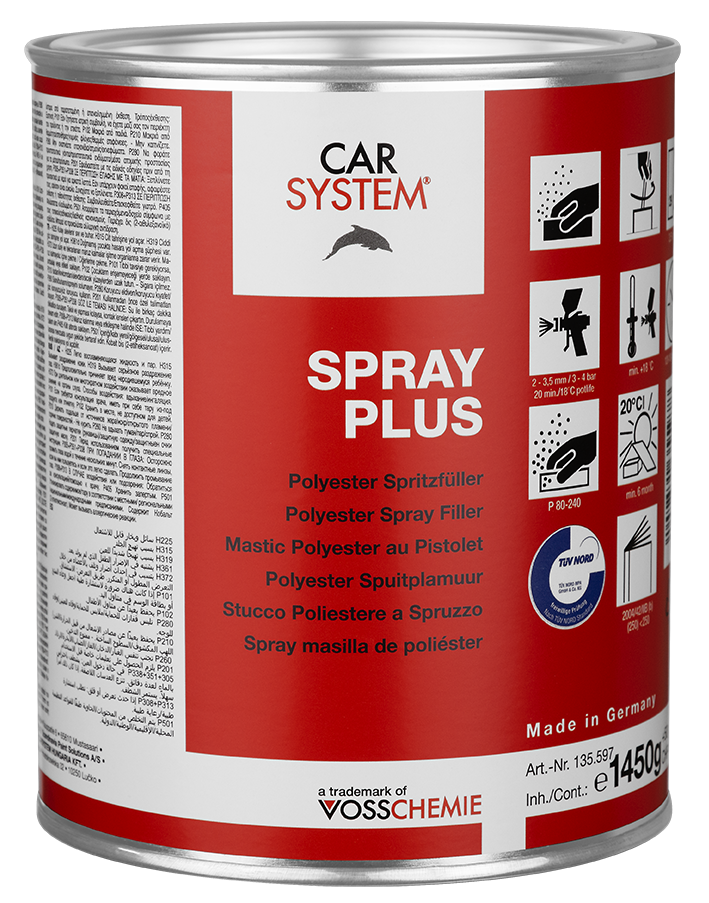 Spray Plus ruiskukitti - Ruiskutettavat kitit - 29236 - 1