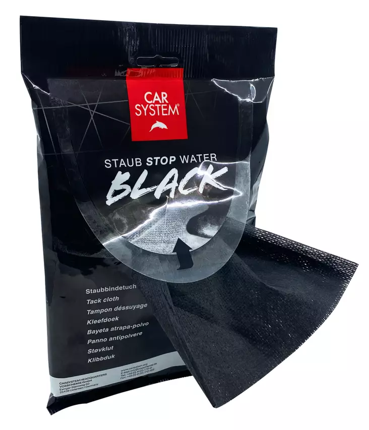 Tahmaliina musta 10 kpl - Staub Stop Water - Tahmaliinat ajoneuvomaalaukseen - 28496 - 1