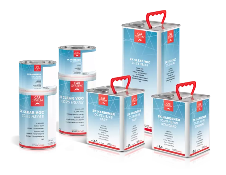 CS 2K CLEAR VOC CC.25 HS-AS - Ajoneuvojen lakat ja kovettajat - 34586 - 1