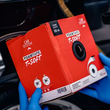 Vaahtomuoviteippi T-Soft 25 m - Vaahtomuoviteipit ajoneuvomaalaukseen - 27977 - 2