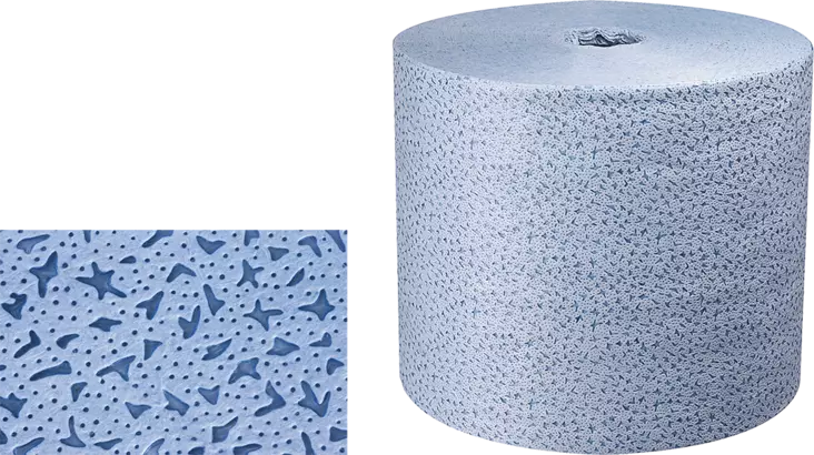 MULTI Paperinen puhdistusliina rll 36 x 32 cm 500 arkkia - Rasvanpoistoliinat ajoneuvomaalaukseen - 397 - 1