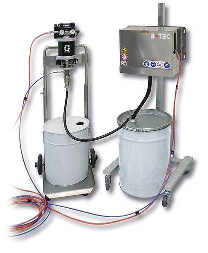 S-800 Painesyöttökahvan ja letkujen sisäpuoliseen puhdistukseen - Painesyöttökahvojen pesurit maalaamoon - 18087 - 1