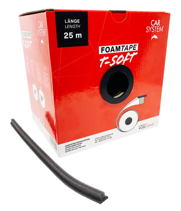 Vaahtomuoviteippi T-Soft 25 m - Vaahtomuoviteipit ajoneuvomaalaukseen - 27977 - 1