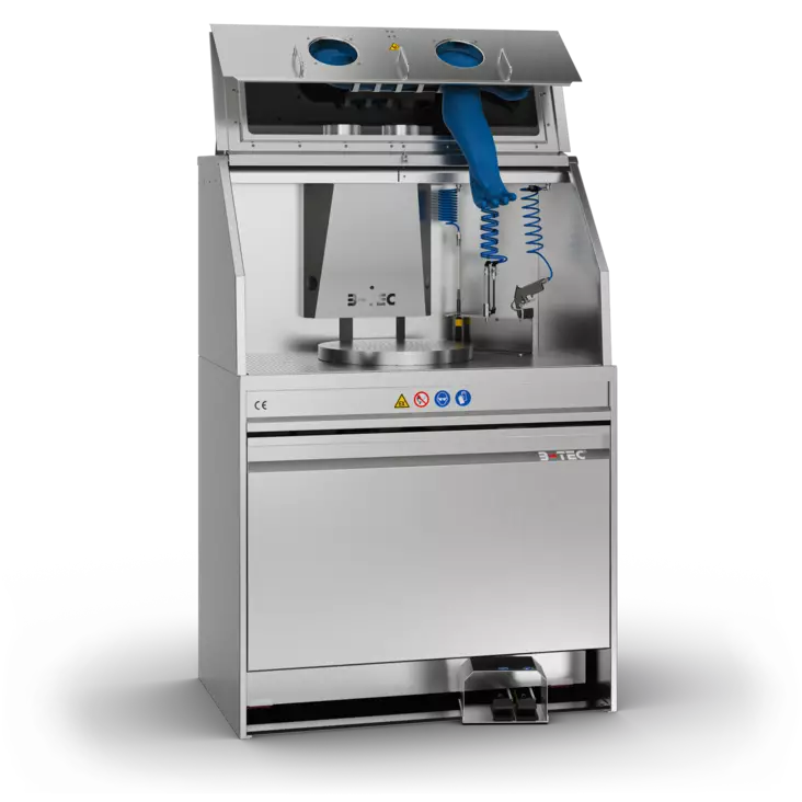 M-1200-G Manuaalinen osienpesulaite integroiduilla käsineillä - Räätälöidyt pesurit - 32687 - 1