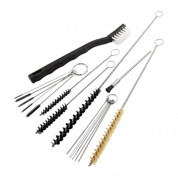 Maaliruiskun puhdistussetti 17 osaa - Spray Gun Cleaning kit - Maaliruiskujen puhdistustuoteet - 27818 - 1