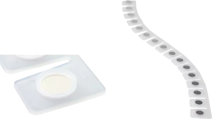 Magneettinen litteä nauha 4 kpl x 55 cm - Suojakalvot ajoneuvomaalaukseen - 8878 - 1