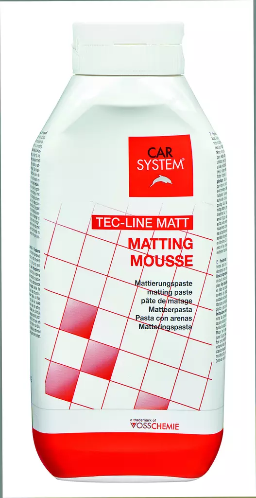 Mattaustahna metallille ja muoville 1 kg - Matting Mousse - Mattaustahnat ajoneuvoille - 18468 - 1