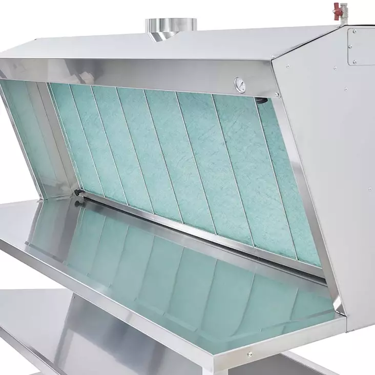 Ruiskutusseinä HS 180 - Maalinsekoitustilan kalusteet - 29358 - 1