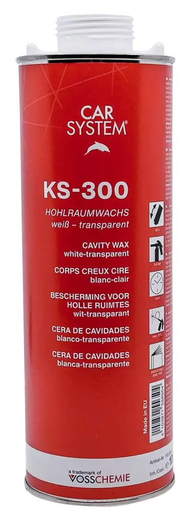 Kotelosuojavaha 1l valkeahko - KS-300 - Kotelosuoja-aineet ajoneuvoihin - 26739 - 1