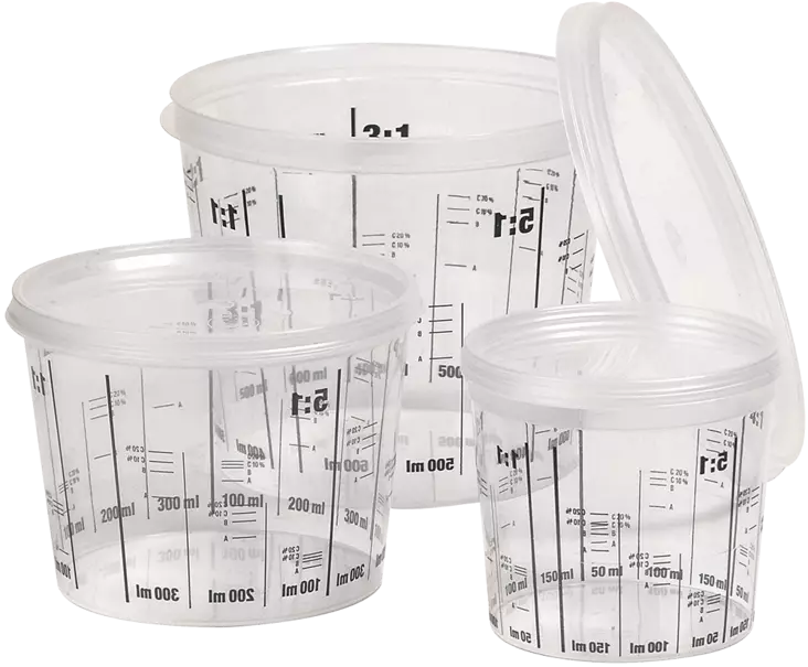 Multi-Mix Maalinsekoituskupit - Mittakupit maalin sekoitukseen - 29199 - 1