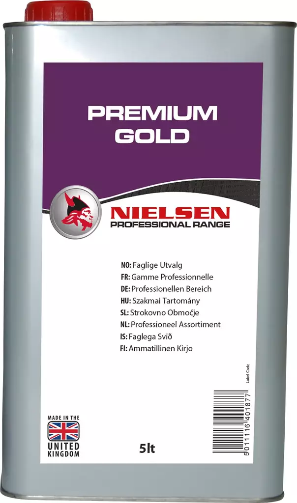 Premium Gold 5 Lt - Vahat ajoneuvojen ulkopinnalle - 12039 - 1